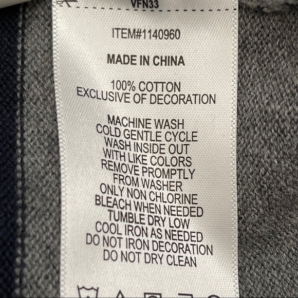 Nautica Crew Neck XXL Navy & Blue Sweater - Picture 8 of 12